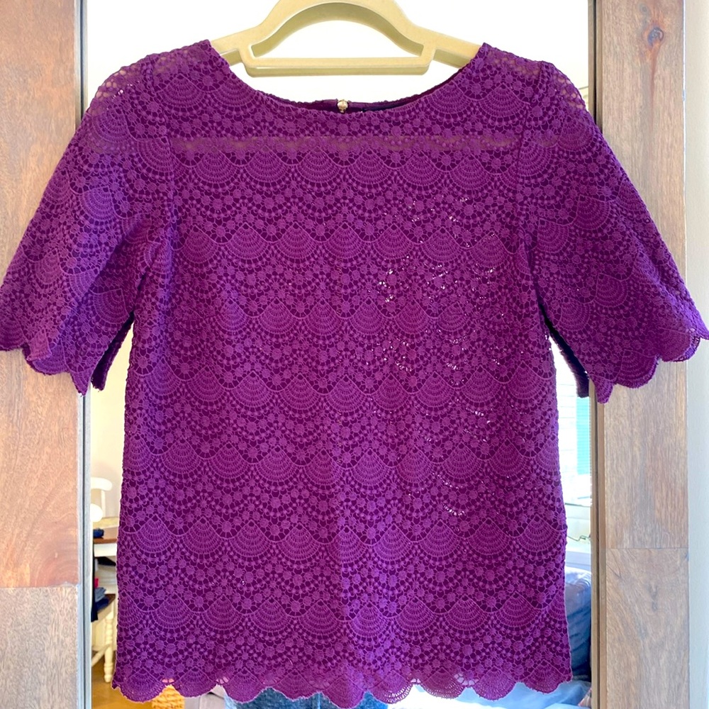 Club Monaco Lace Blouse